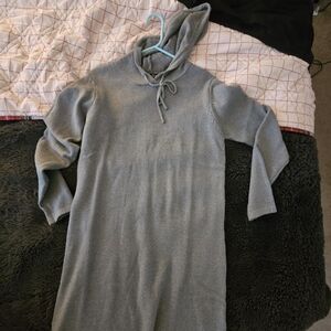 SHEIN Gray/Green Knit Sweater